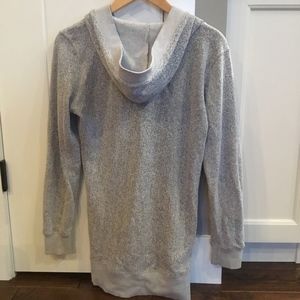 Grey button up cardigan